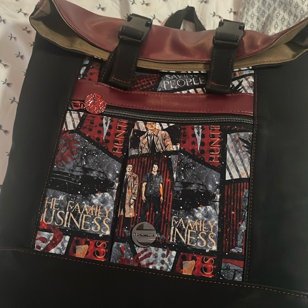 Handmade supernatural backpack